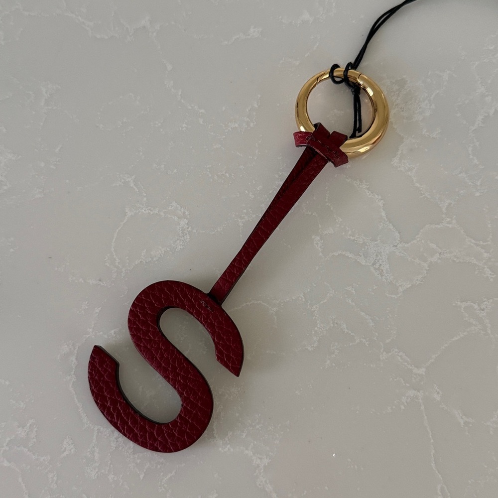 NWT Cuyana "S" Keychain / Bag Charm - Picture 2 of 6